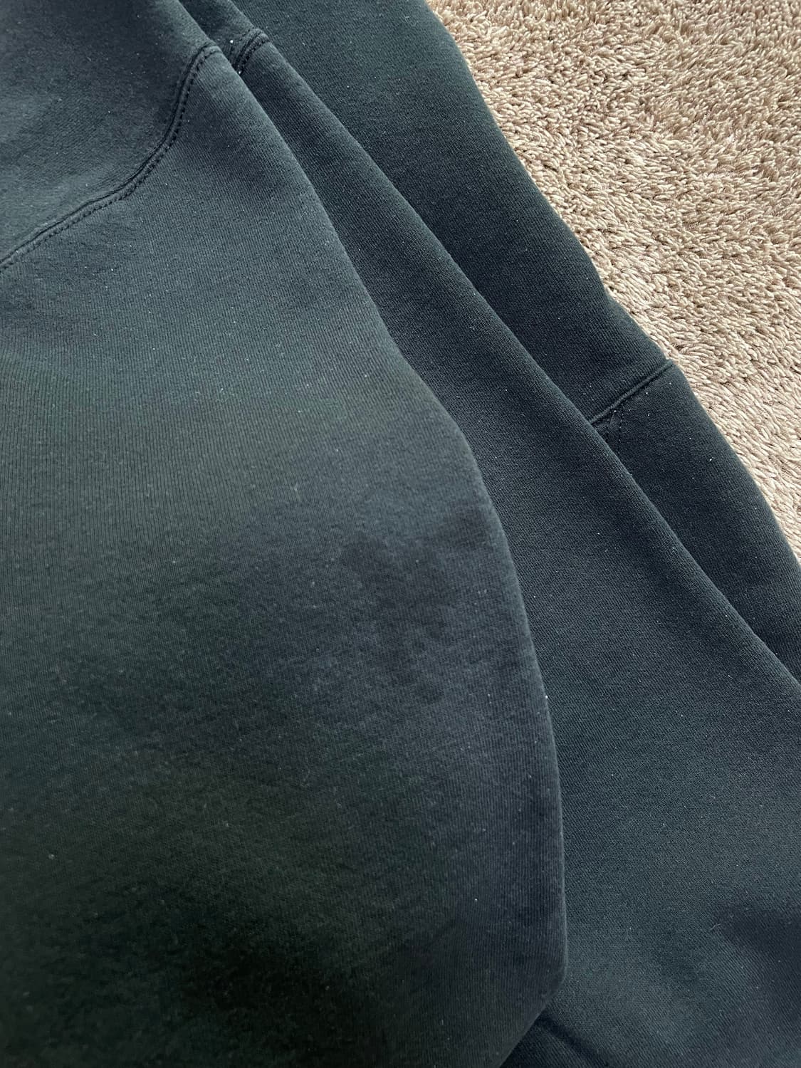 90s russell athletic hoodie zip BLK 상품이미지6