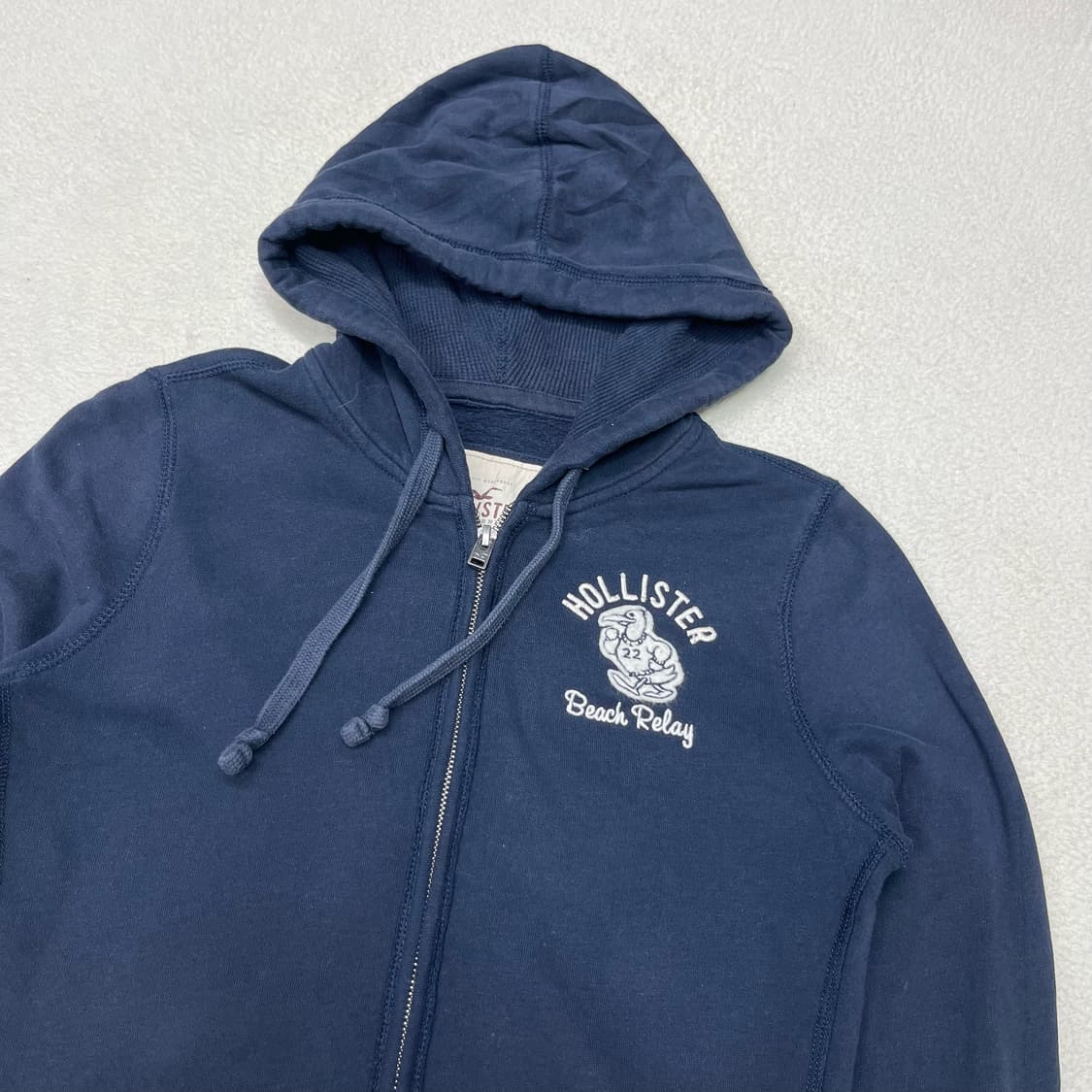 Hollister navy hood zip-up  상품이미지5