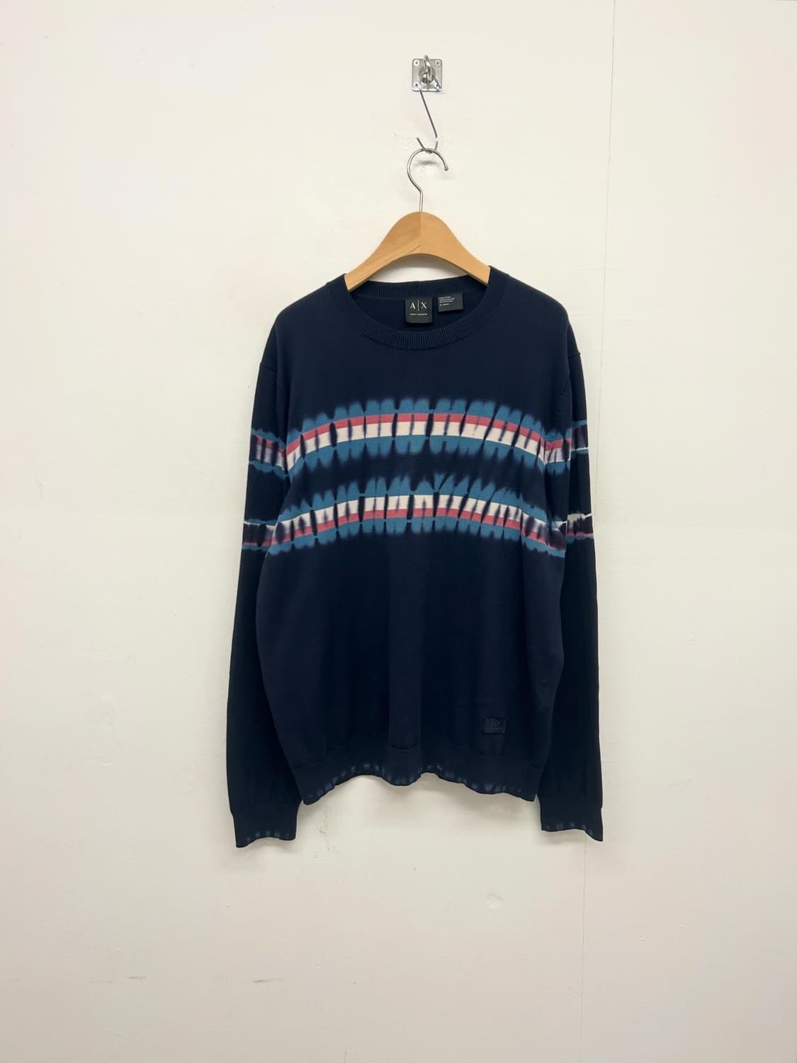 A|X 아르마니 익스체인지 타이 다이 니트 상품이미지1