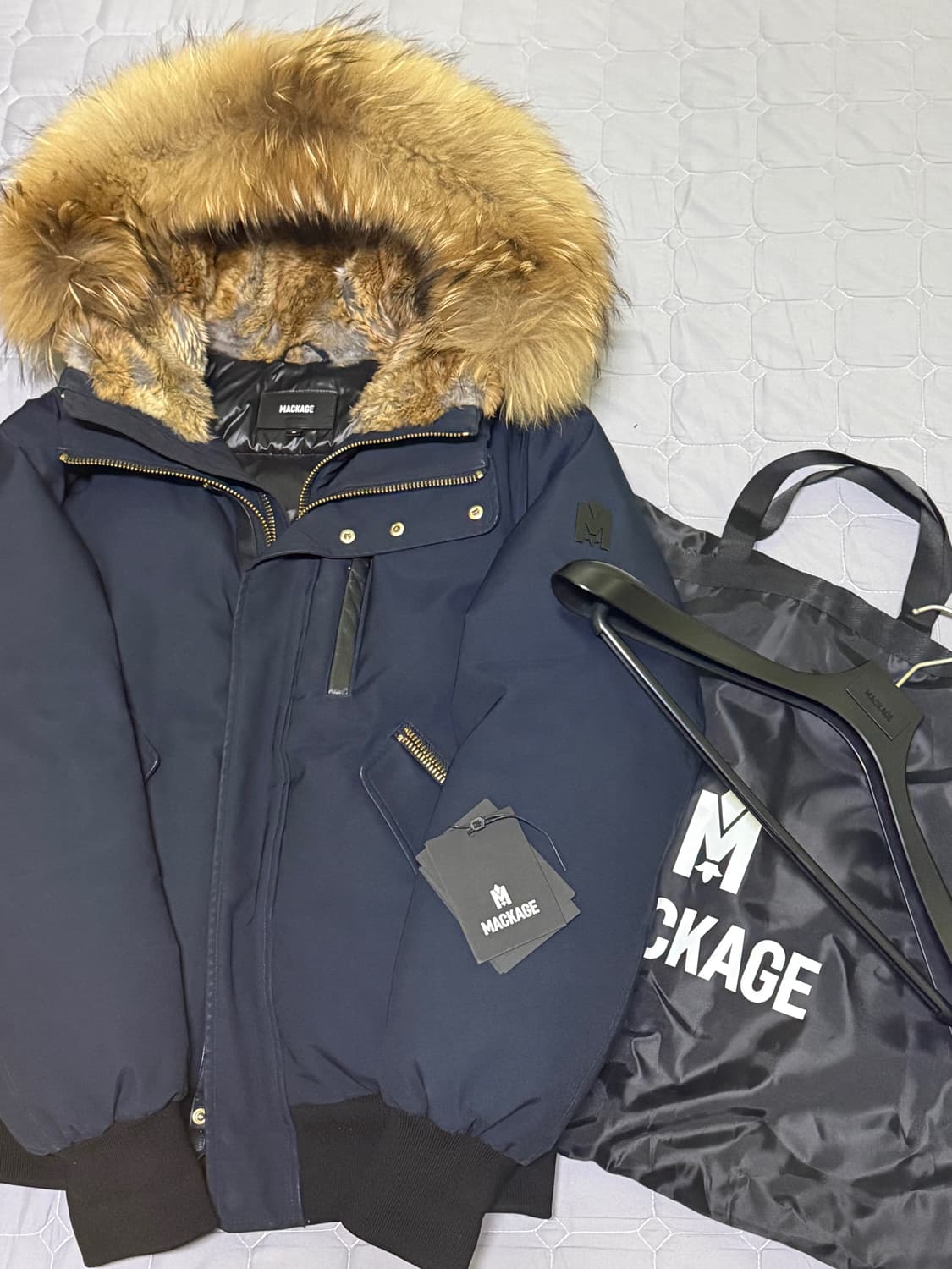 괴물퍼 맥케이지 딕슨 금장 네이비 상품이미지1