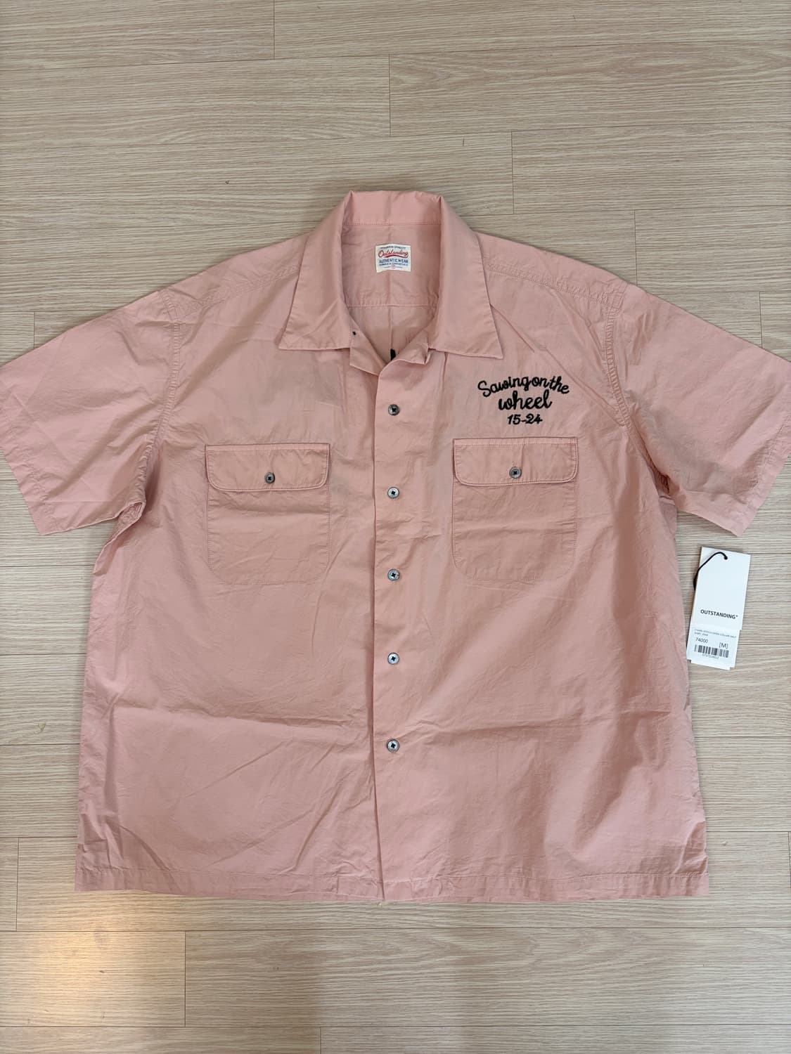 아웃스탠딩 반팔 볼링 셔츠 M 새상품 상품이미지1