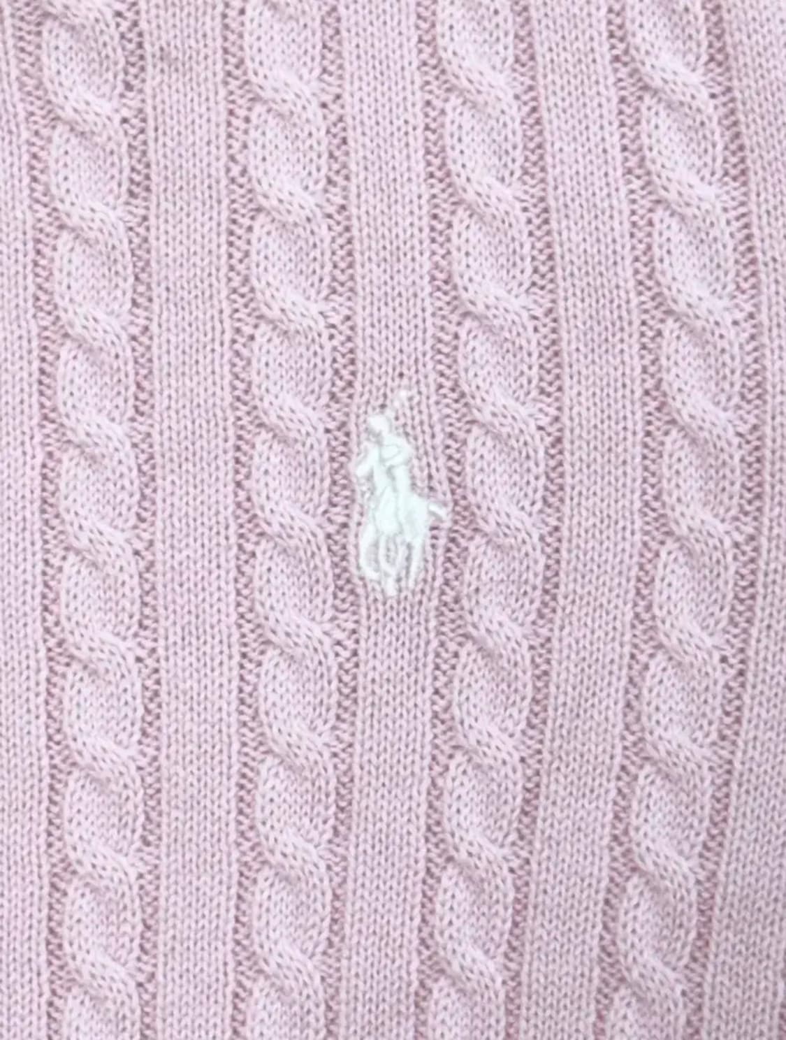 폴로랄프로렌 코튼 가디건 핑크 상품이미지2