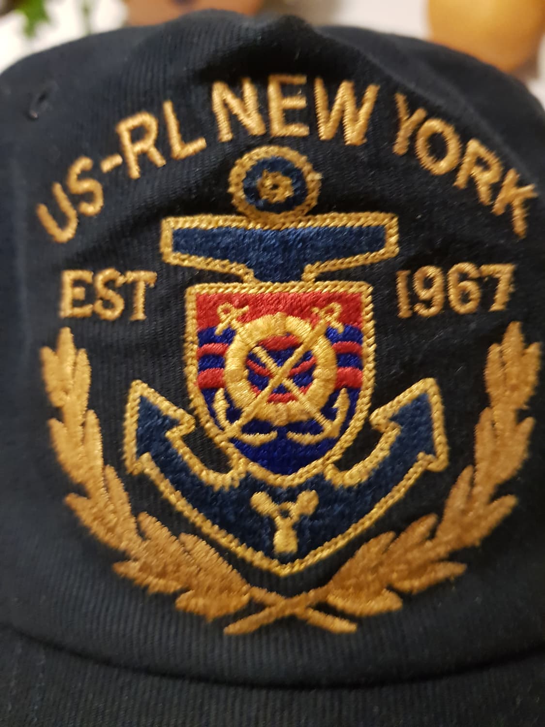 새상품급) 폴로 랄프로렌 US-RL 네이비 볼캡 상품이미지5