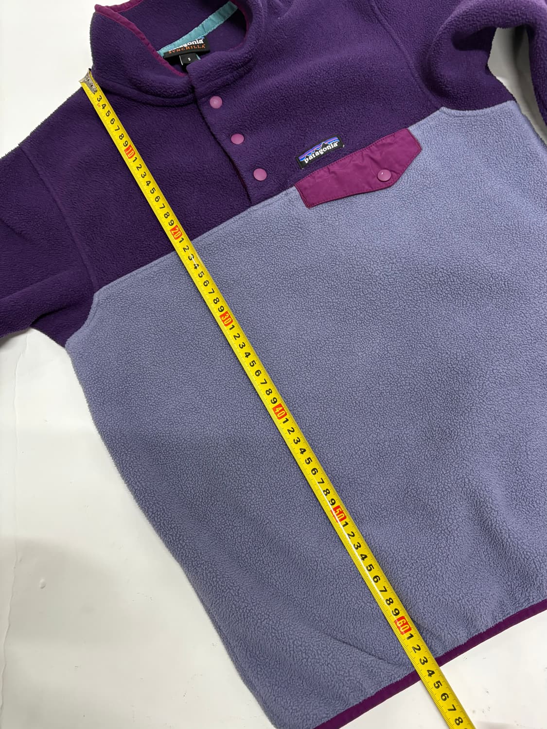 빈티지 파타고니아 신칠라 스냅티 퍼플 우먼즈S 상품이미지8