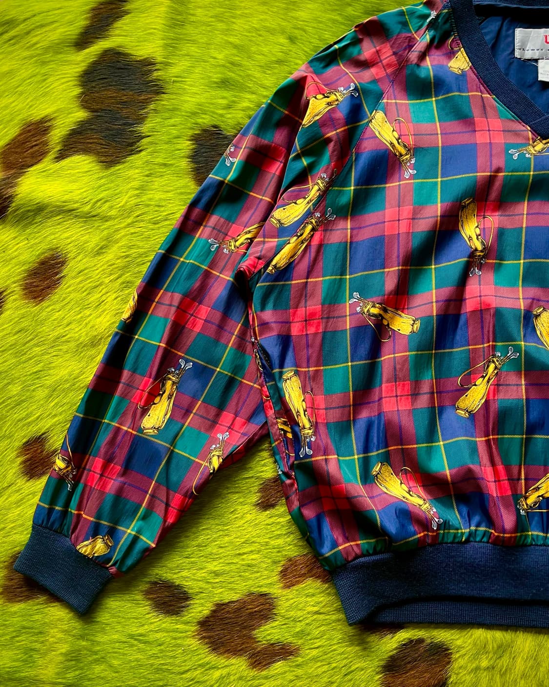 90s Thomas E. Wilson Retro Check Warm-up 상품이미지6