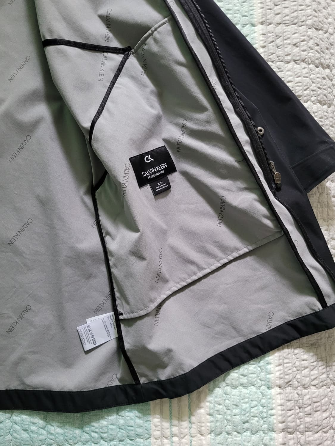 캘빈클라인 퍼포먼스 Calvin Klein 워터프루프 윈드스토퍼 자켓  상품이미지5