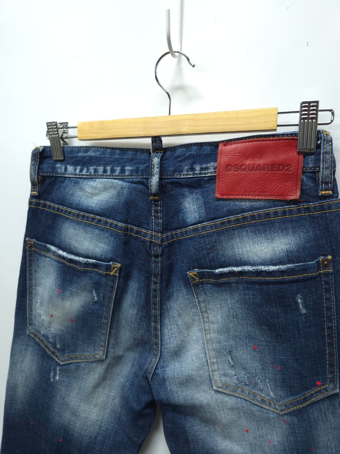 디스퀘어드2 페인팅덧댐 워싱진 ( 30/46 ) 상품이미지6