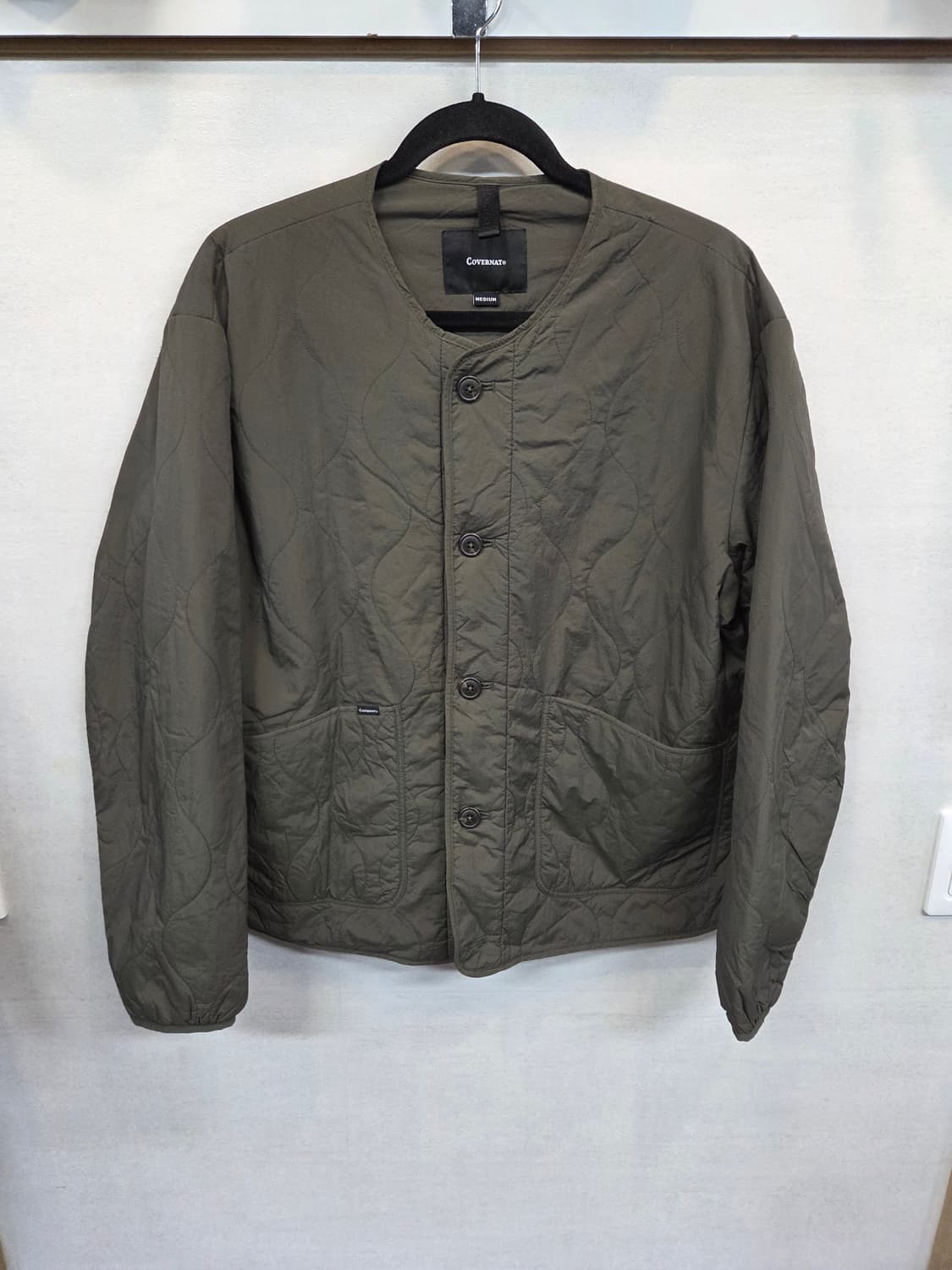 커버낫 숏 퀄팅 깔깔이 자켓 m 상품이미지1