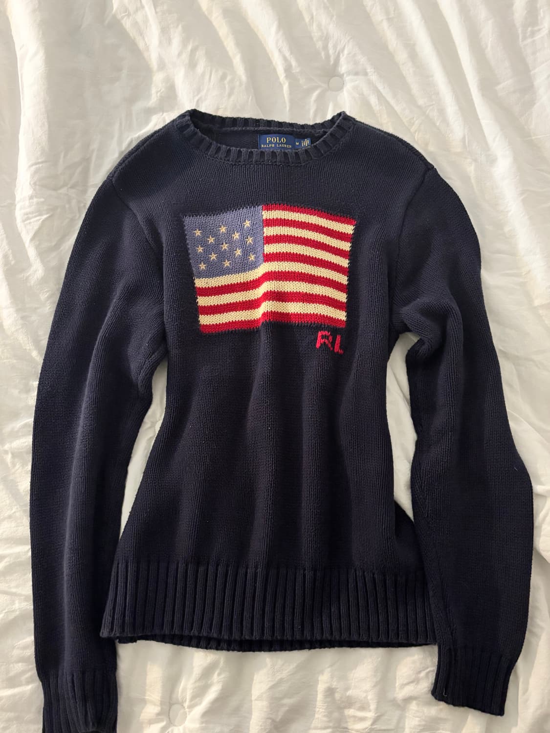 폴로 성조기 니트 상품이미지1