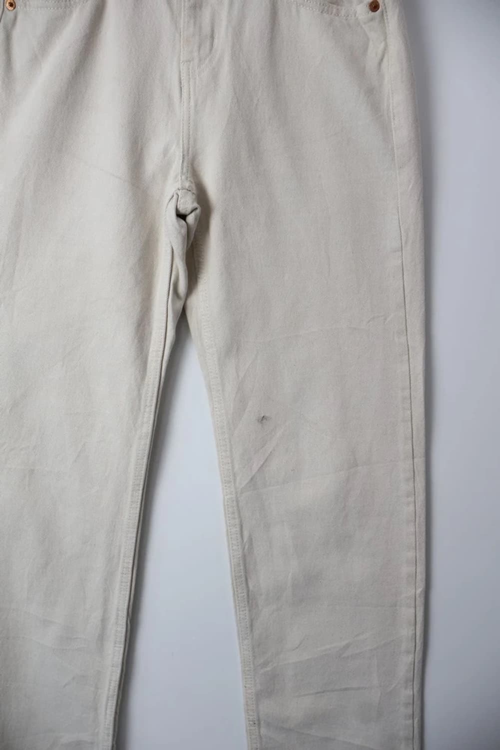 Levi's Ivory Cotton Pants 상품이미지6