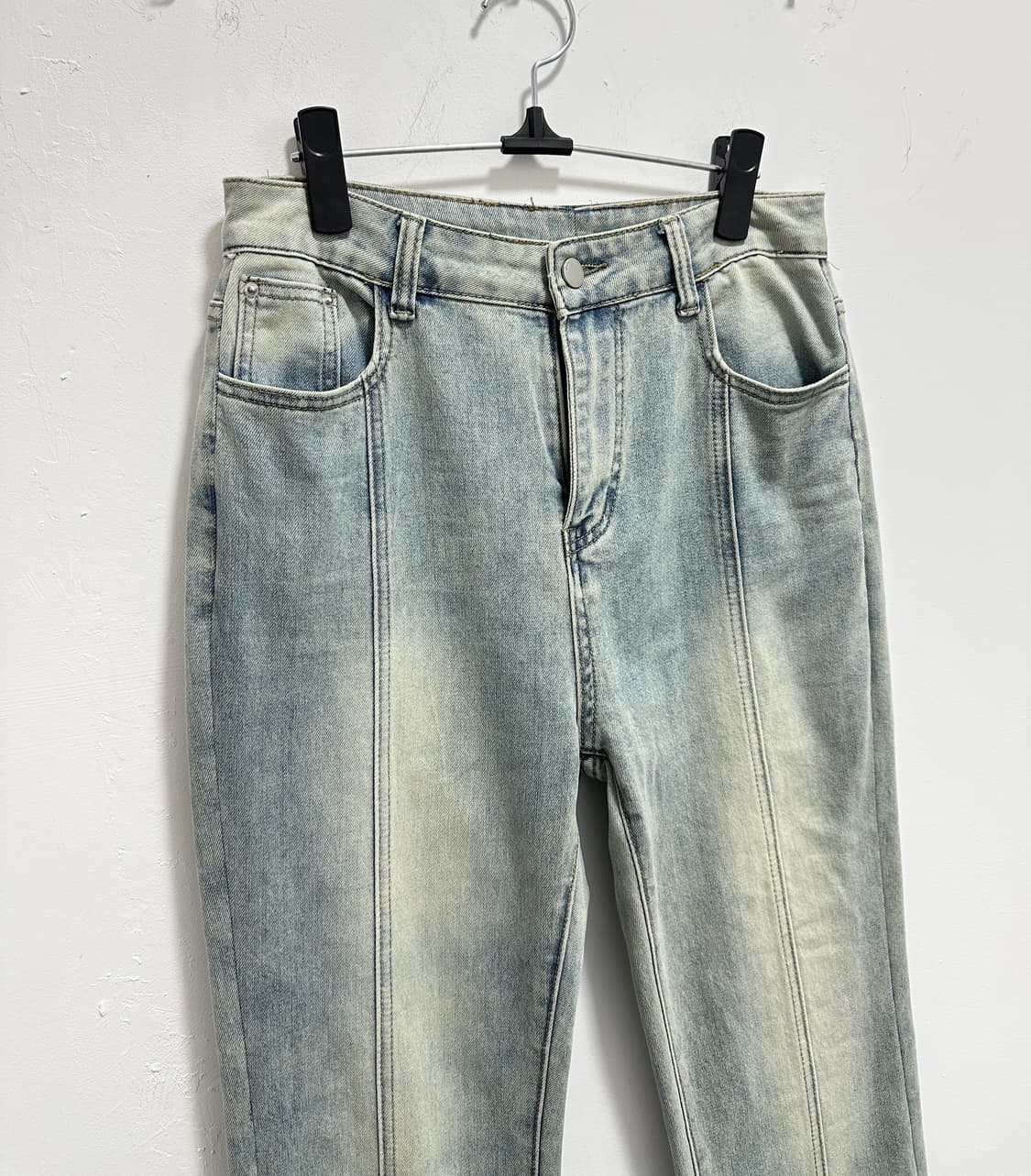 Vintage distressed flare denim pants 상품이미지6