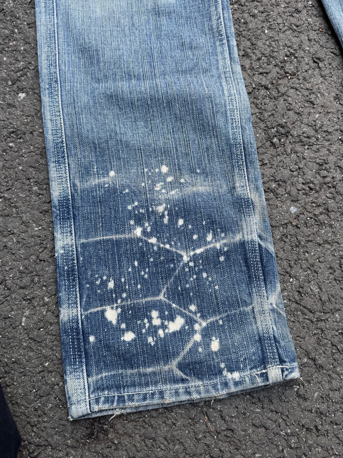 GL Heart by 빅존 페인팅 데님 카펜터팬츠 상품이미지9