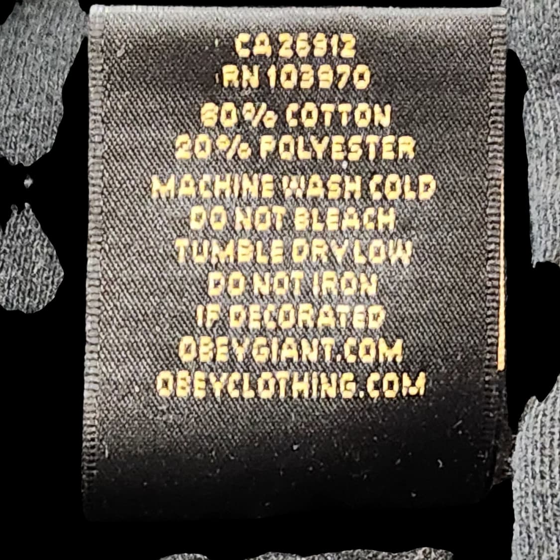 OBEY 오베이 빅로고 후드티 상품이미지3