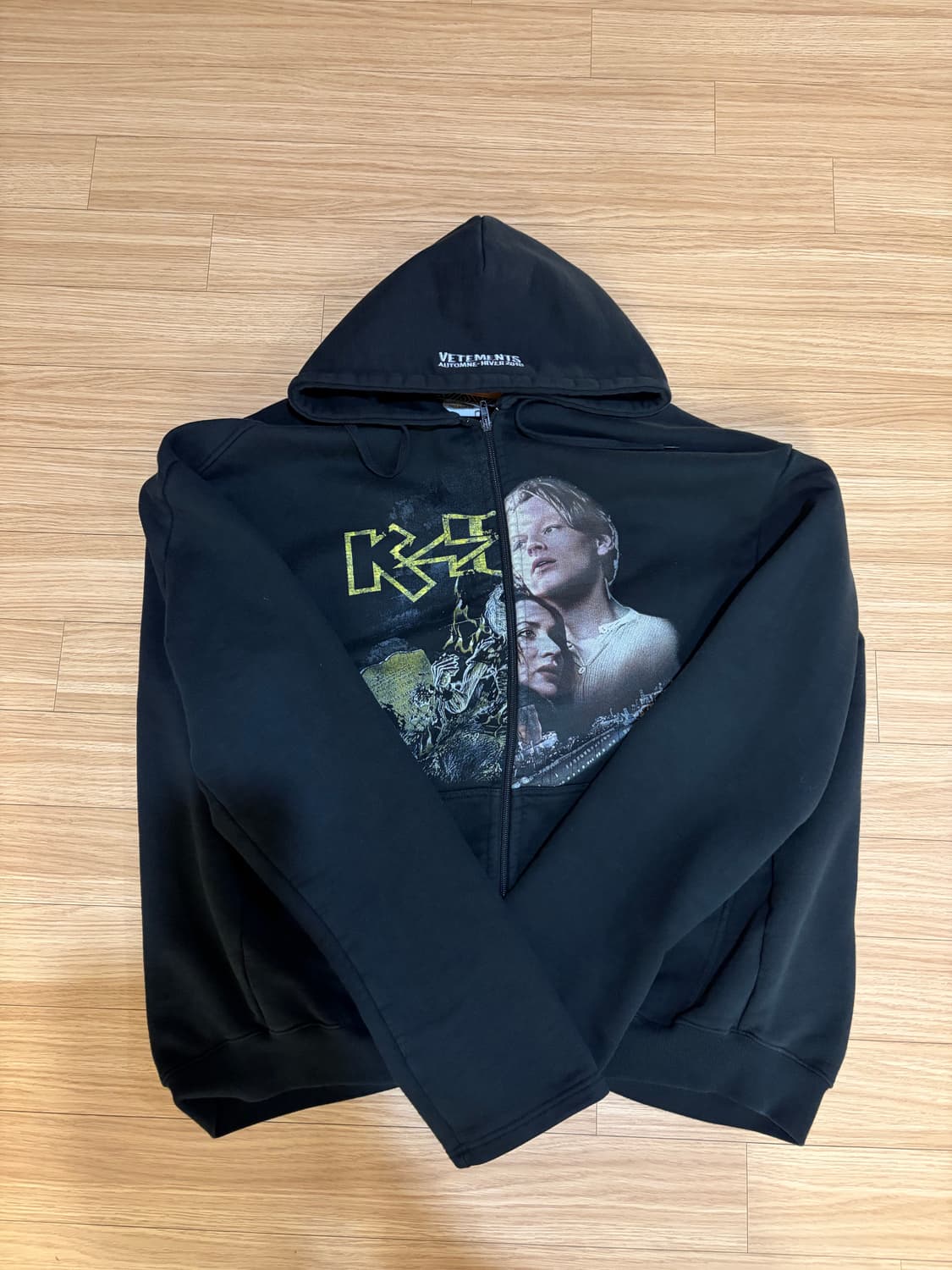 (Xs) 베트멍 타이타닉 후드집업 1회착 상품이미지1