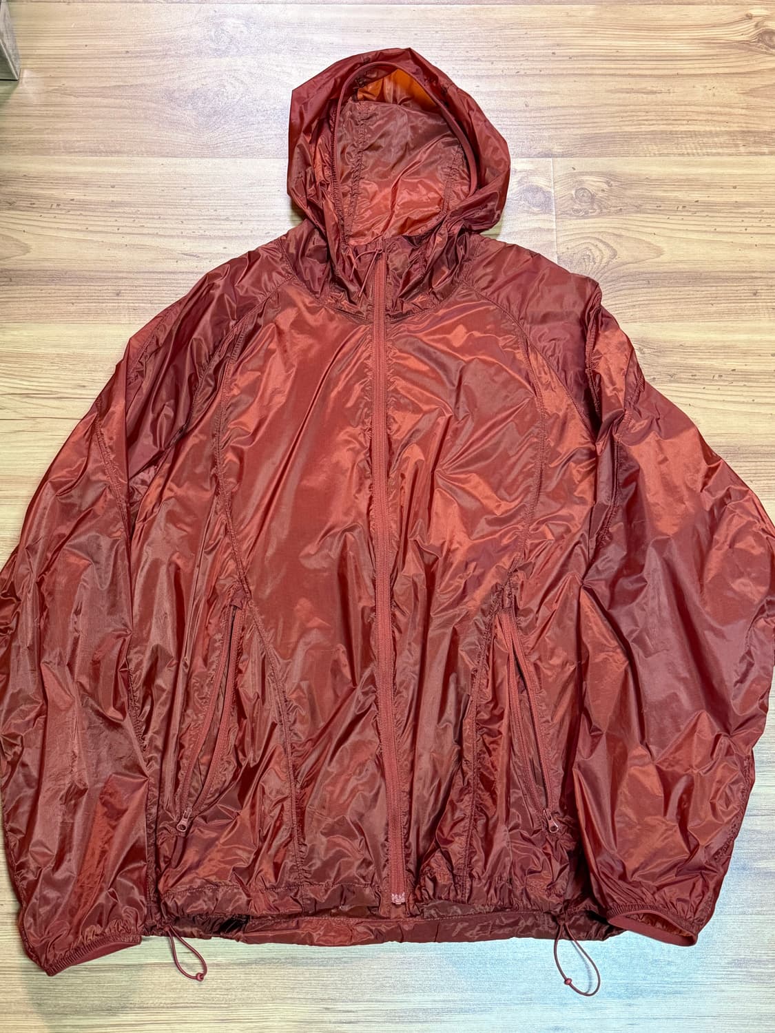 시티 레저 에어웨이트 시어 윈드브레이커 재킷 [오렌지] 상품이미지1