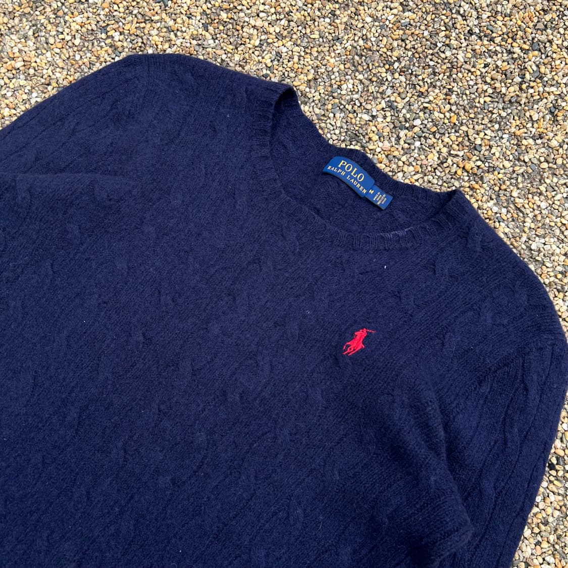 폴로(POLO RalphLauren)네이비 케이블 니트 상품이미지2