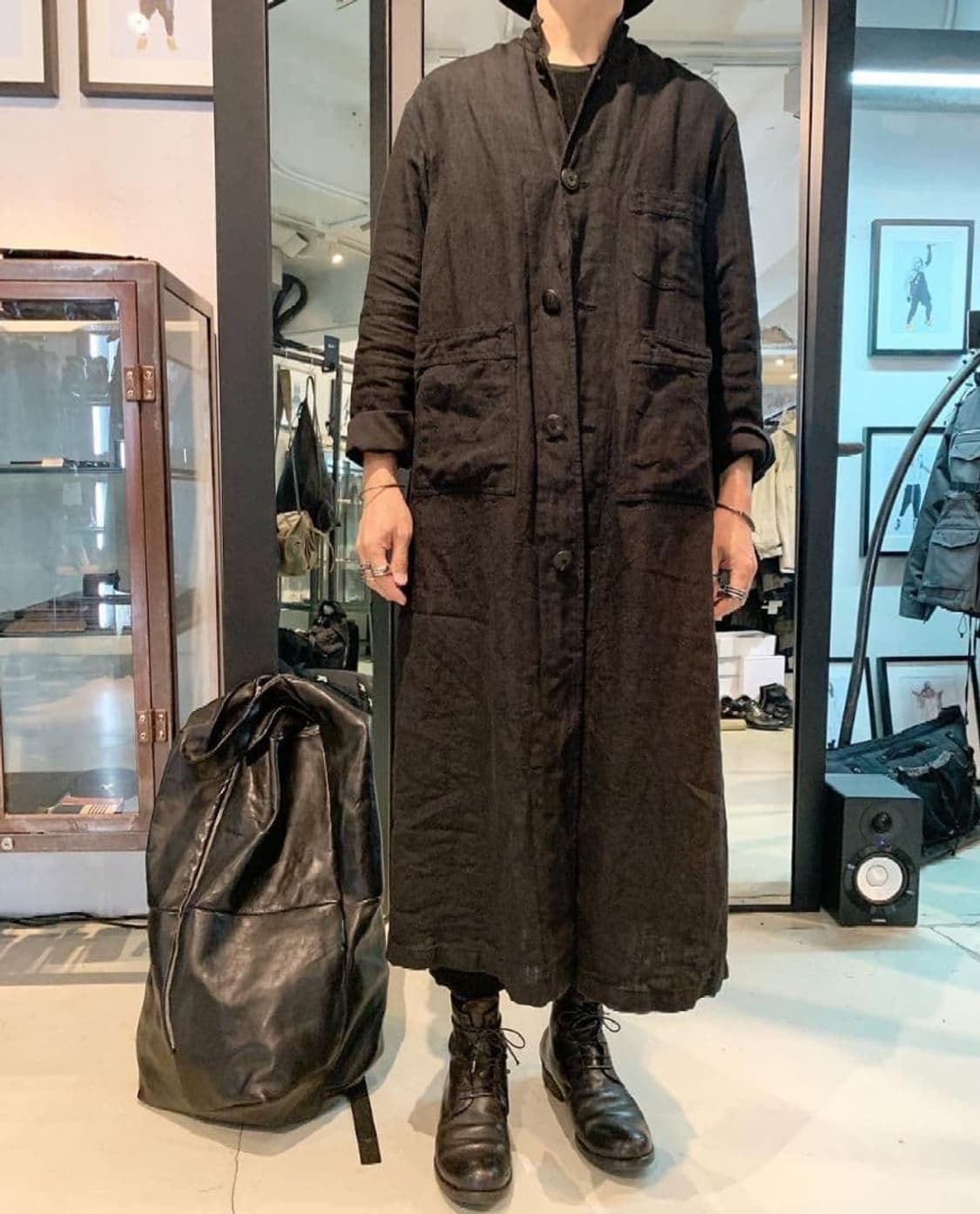 GEOFFREY B. SMALL／GRC01 Long Coat 팝니다. 상품이미지7