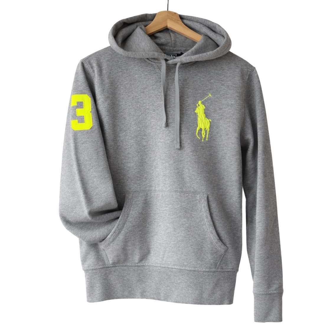 폴로 빅포니 그레이 후드티 상태굿👍🏻 상품이미지1