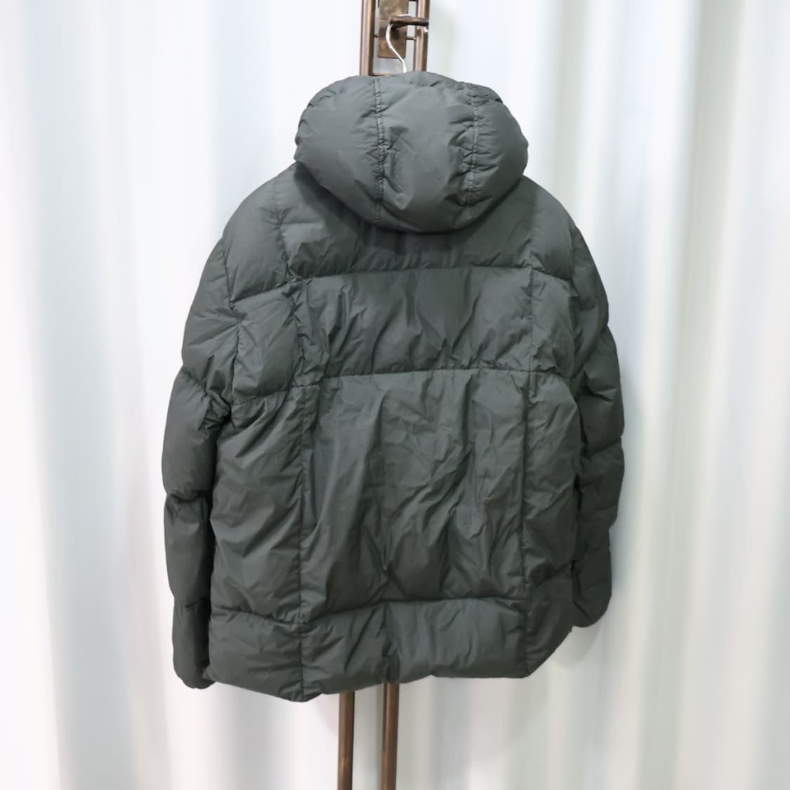 스톤아일랜드 크링클랩스 카키 패딩 점퍼 XL/105 상품이미지7