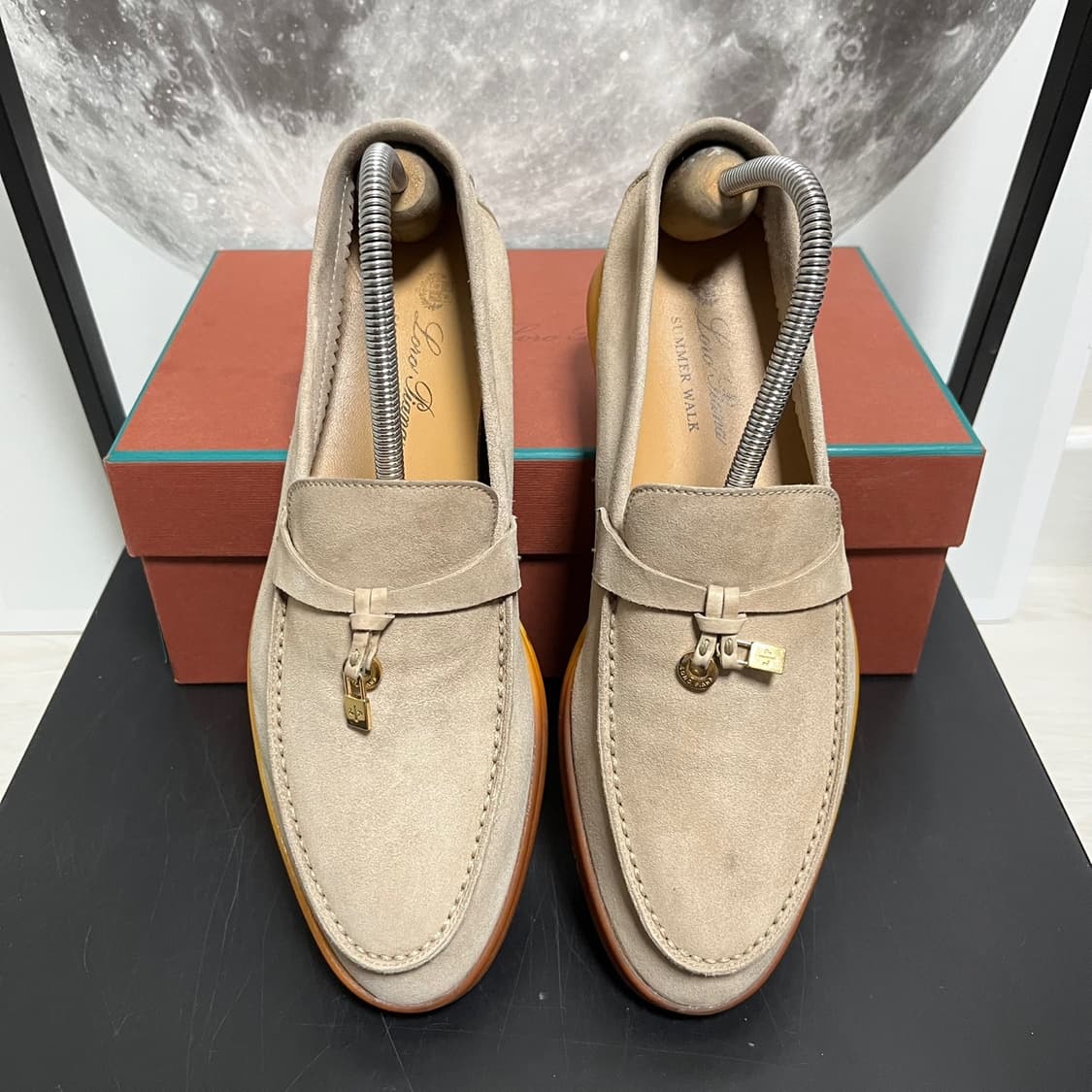 정품 38) 로로피아나 썸머워크 로퍼 240~245 상품이미지3