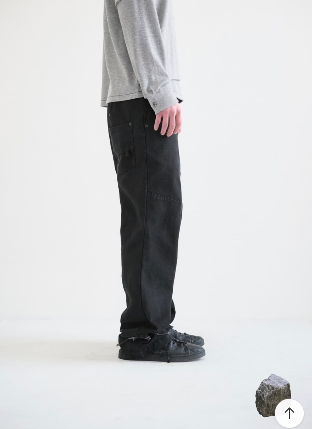 해칭룸 tesk pants black 4(L) 오늘만 수수료 부담 상품이미지4