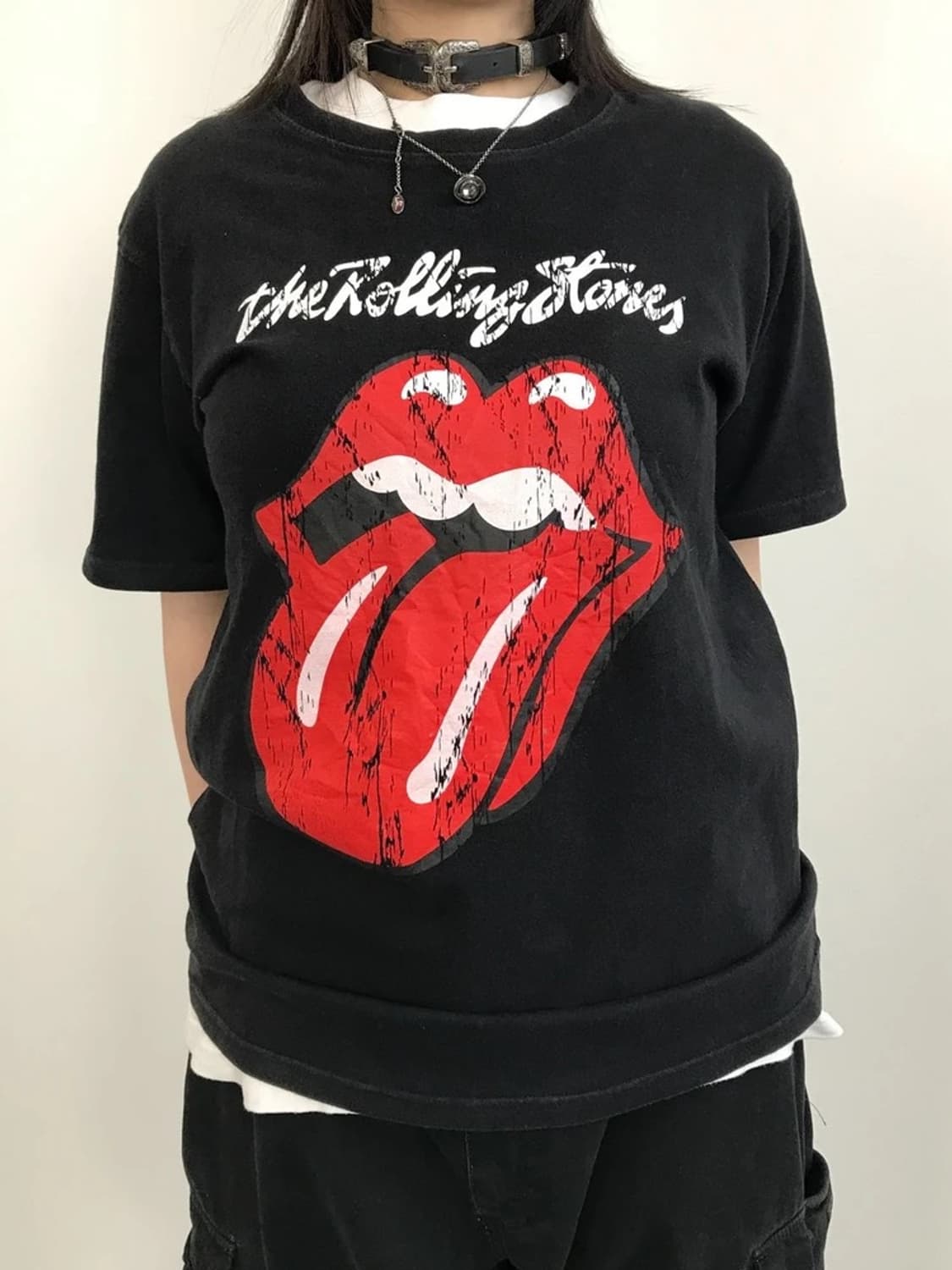 Rolling Stones Lips Logo Band T-Shirt 상품이미지2