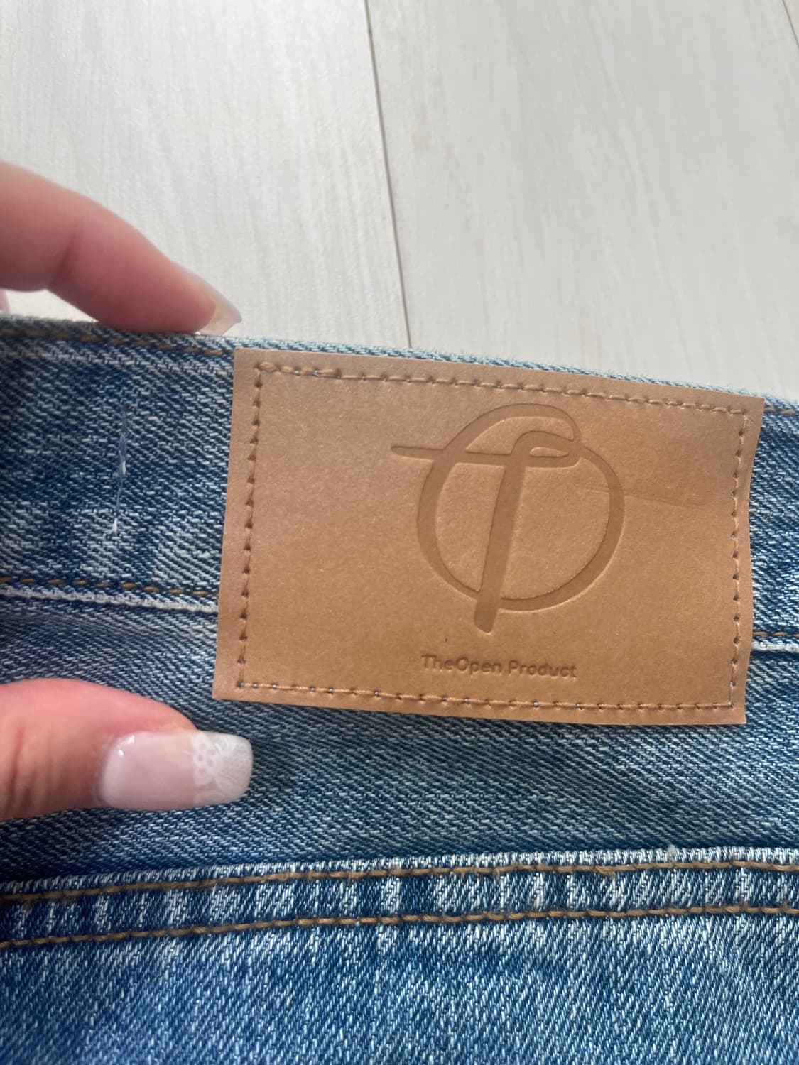 더오픈프로덕트 데님스커트 상품이미지3