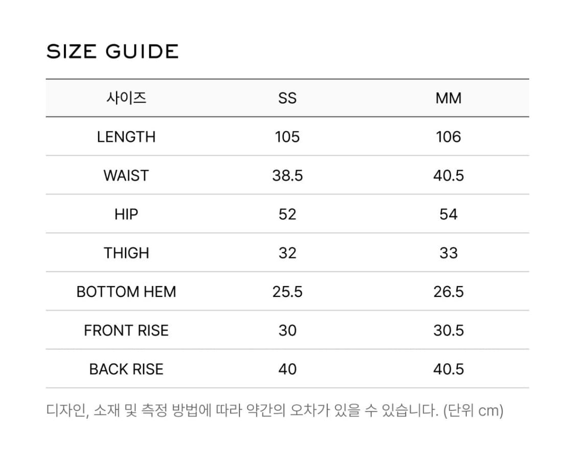 Lcdc tm 피치드 세미 와이드 데님 (새상품) 상품이미지2