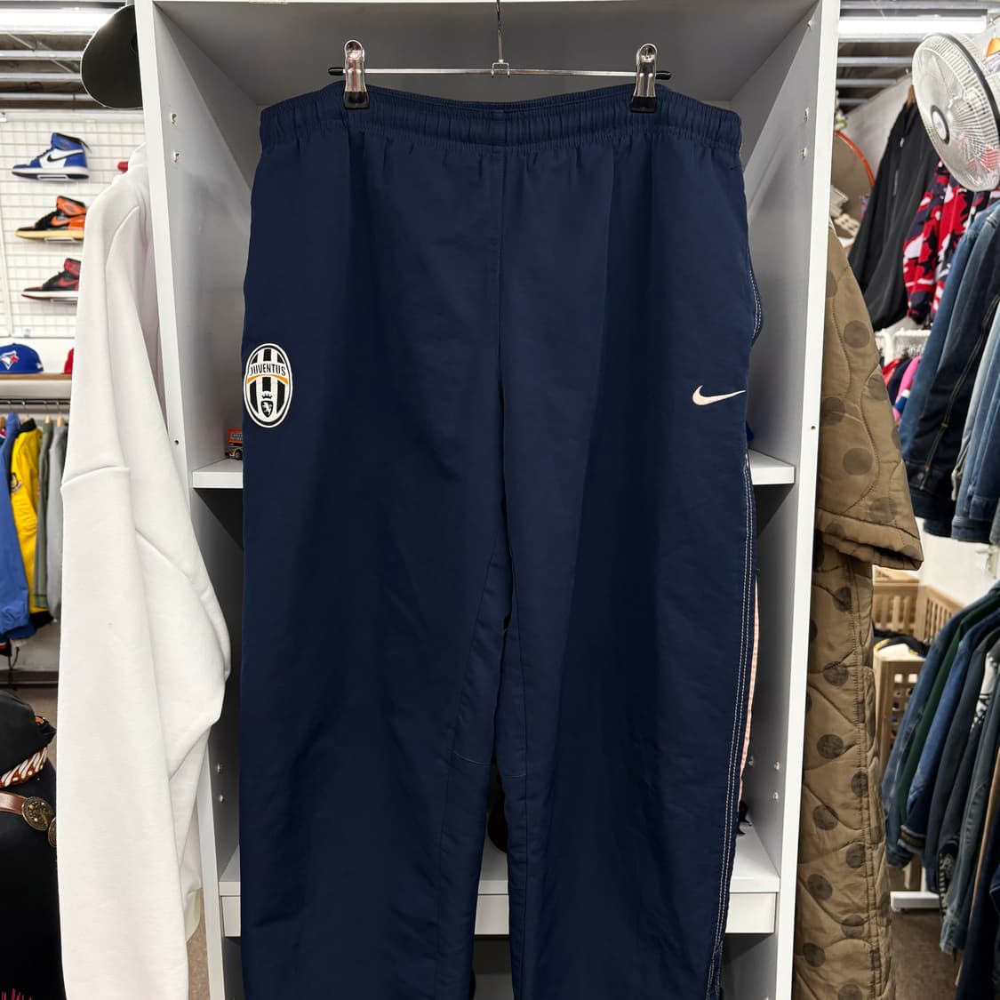 (L) 나이키 유벤투스 네이비 우븐 팬츠 상품이미지2