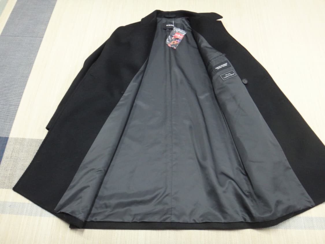 (L) 인사일런스 울 캐시미어 더블 롱코트 새제품 상품이미지4