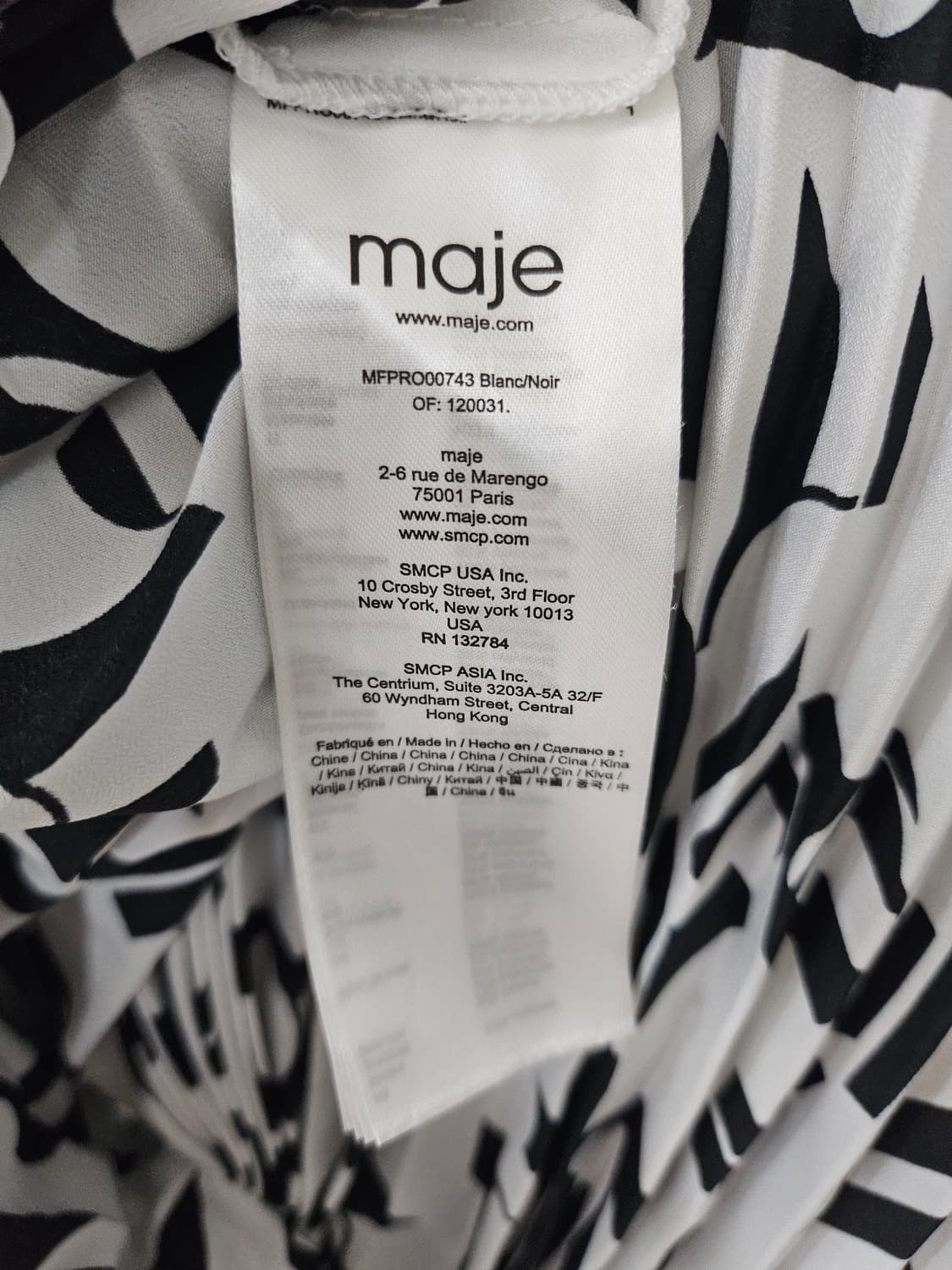 Maje 마쥬 22 로실라 드레스 플리츠 원피스 36 상품이미지4