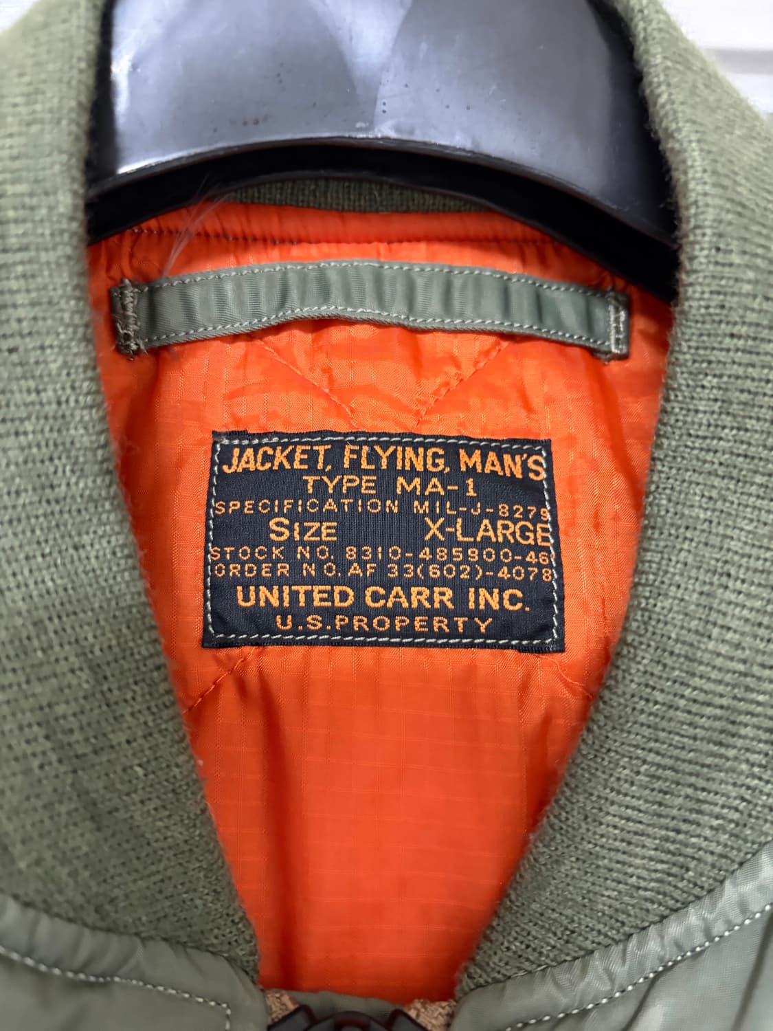 버즈릭슨(유나이티드카)  MA1 XL 상품이미지2