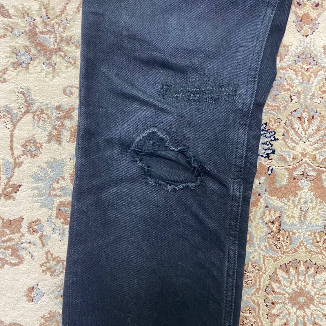 [48] 플레지 디스트레스드 스키니진 상품이미지4