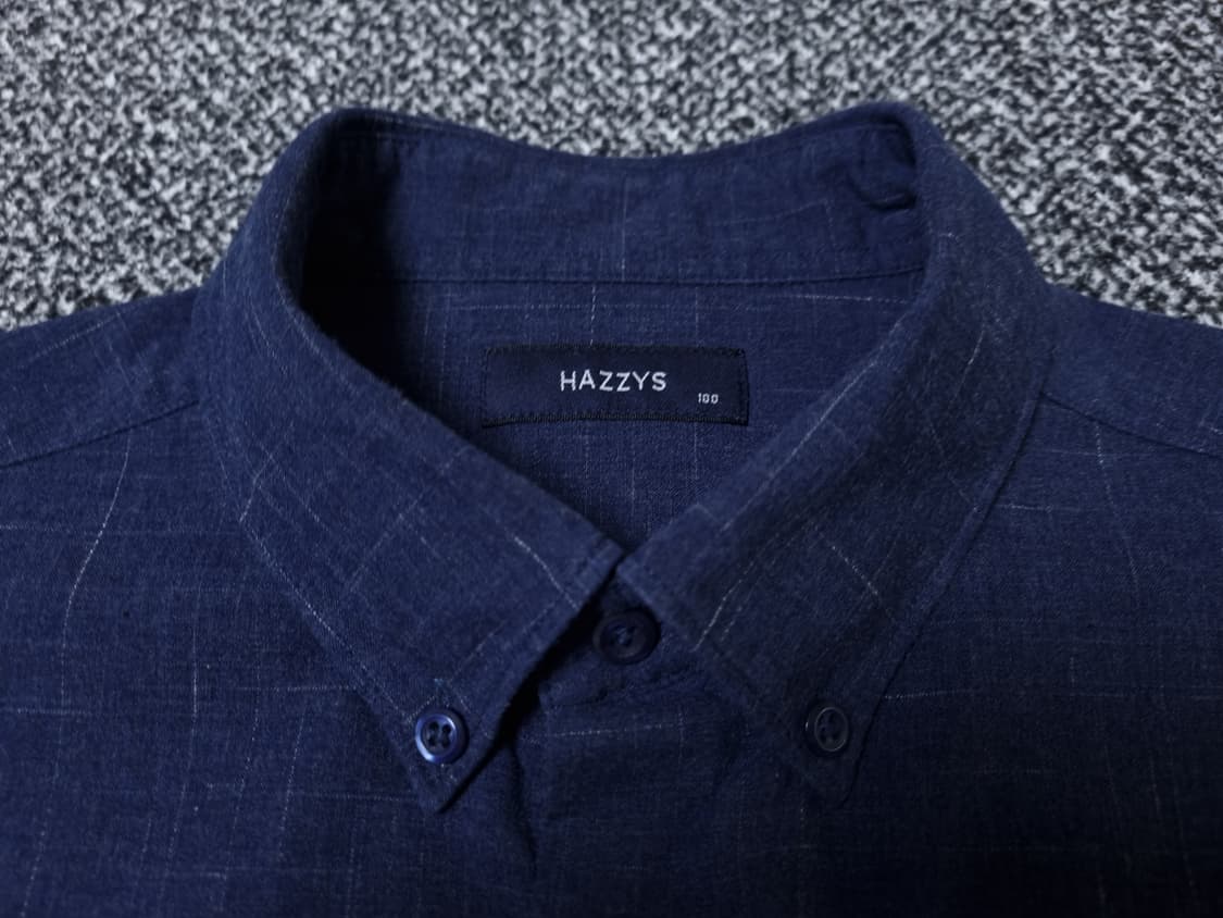 [무료배송][100]헤지스 남성용 체크 셔츠 남방 상품이미지5