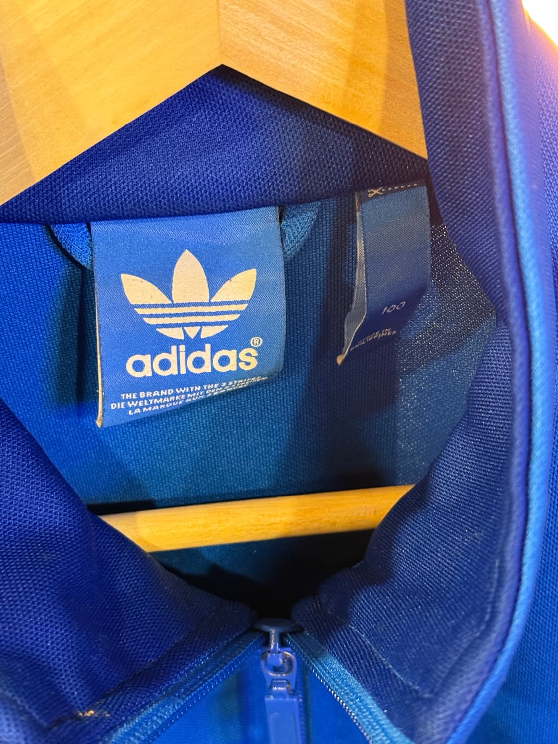 아디다스 파랑 파이어버드 져지 상품이미지3