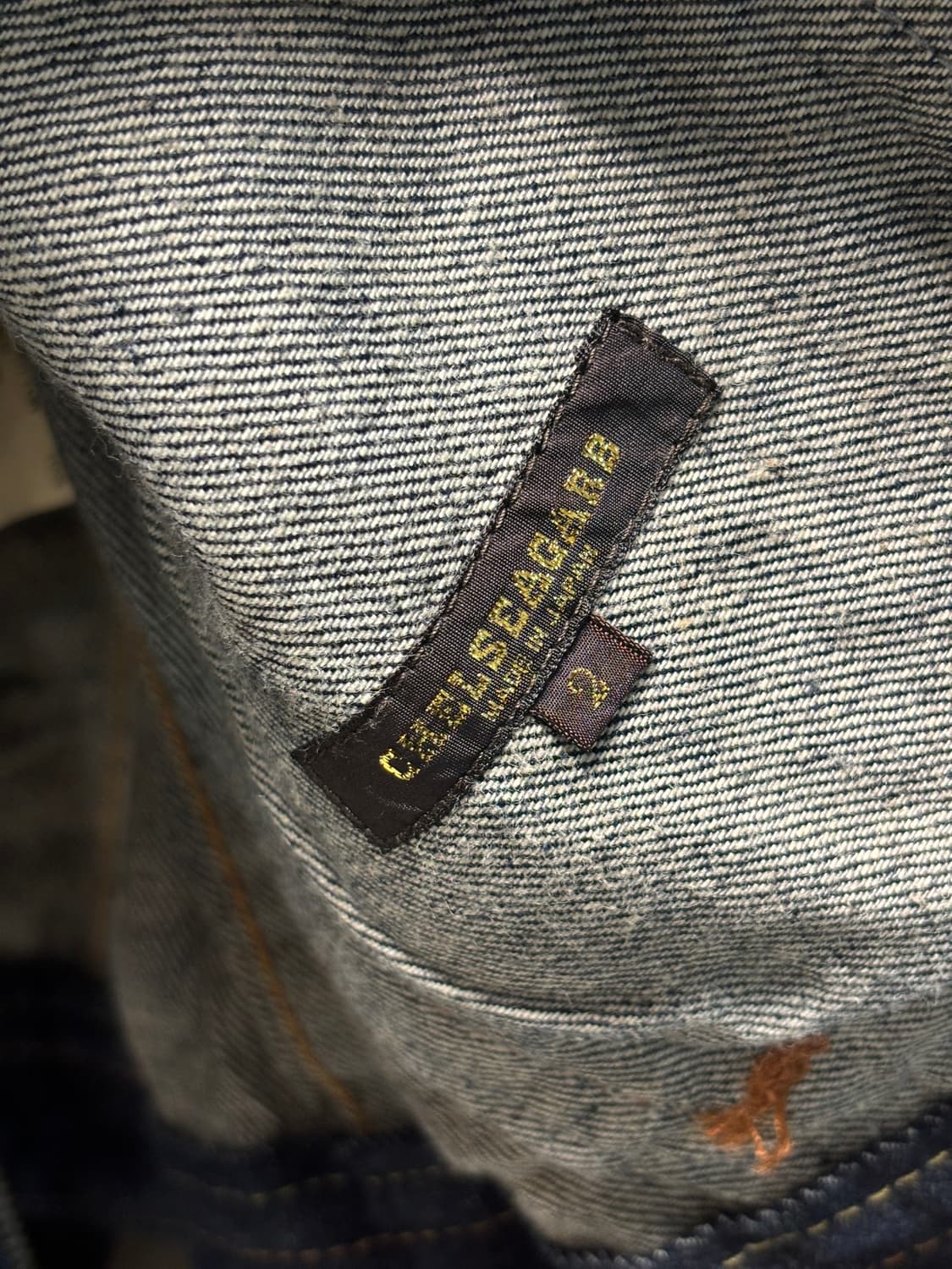 Chelseagarb 하이넥 집업 데님자켓 상품이미지8