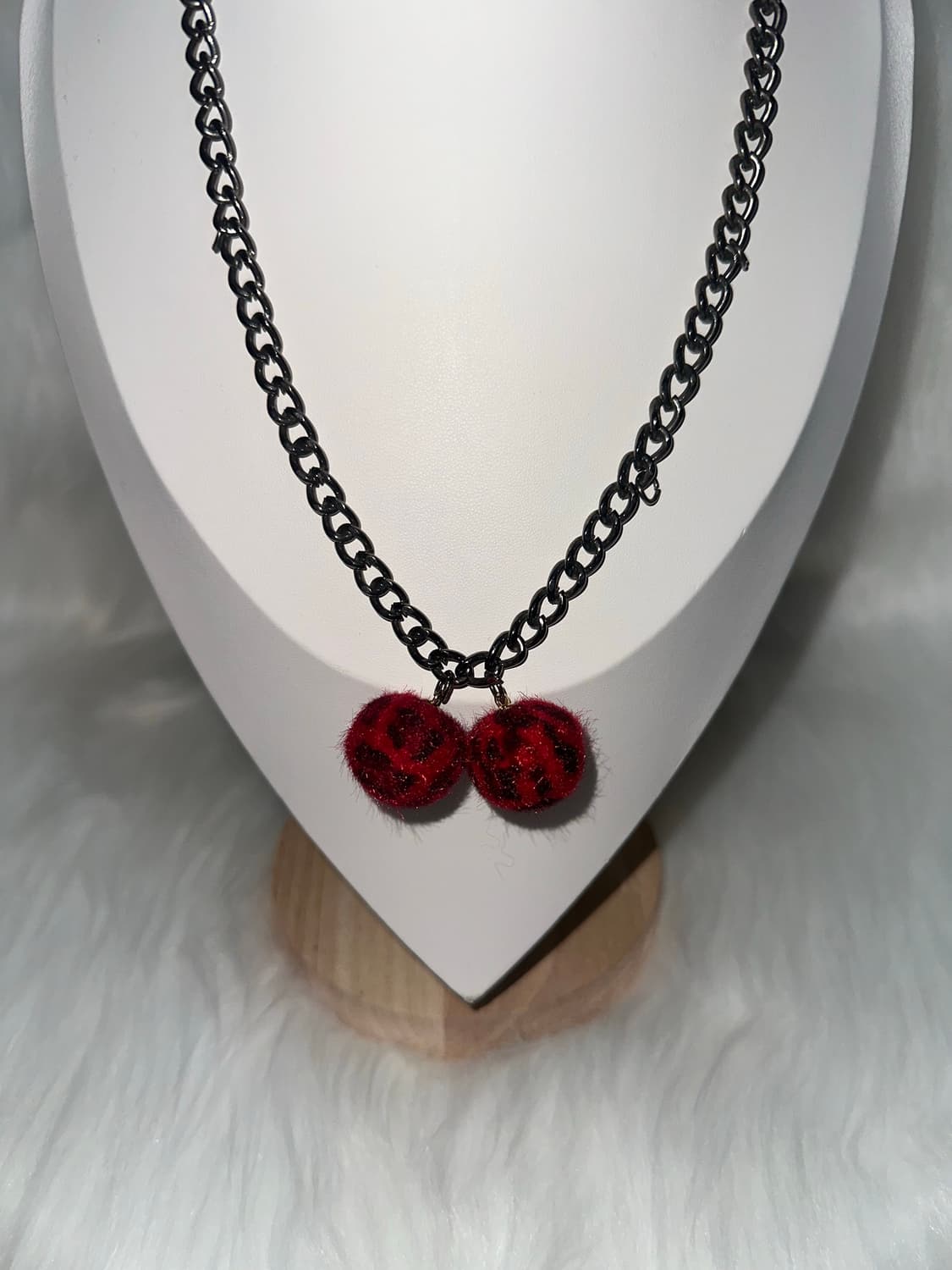 고스펑크 빈티지 호피 목걸이 상품이미지2