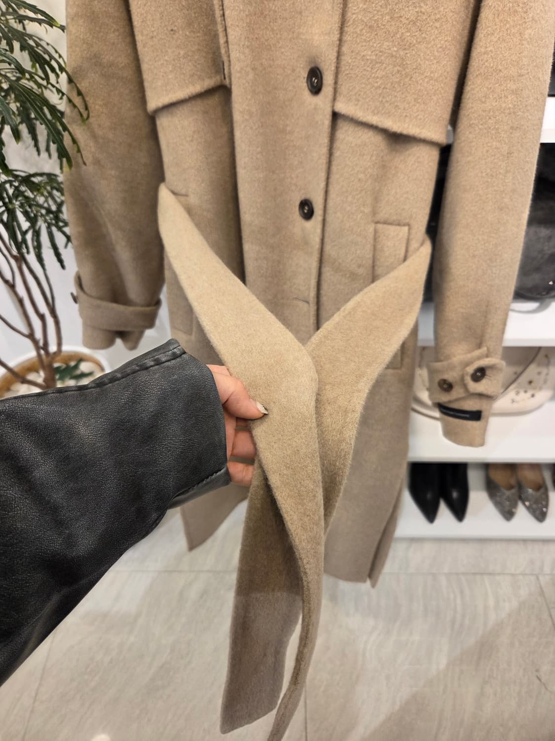 임블리 프리미엄 에디션 캐시미어 블렌드 울 코트 상품이미지5