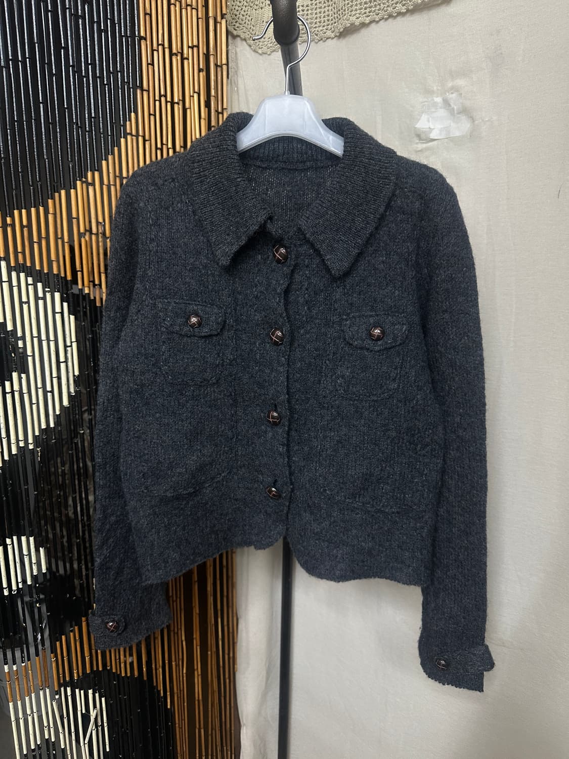 pour la frime knit cardigan 상품이미지3