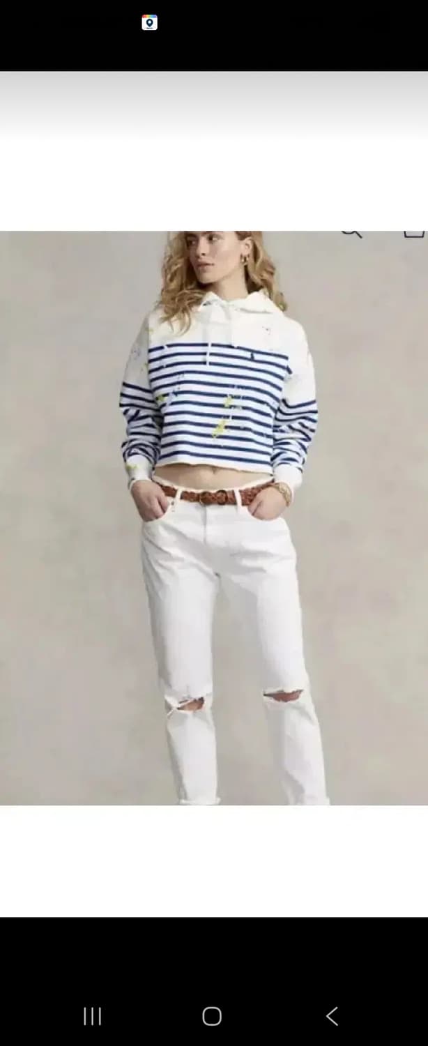 폴로 랄프로렌 스트라이프 후드  상품이미지4