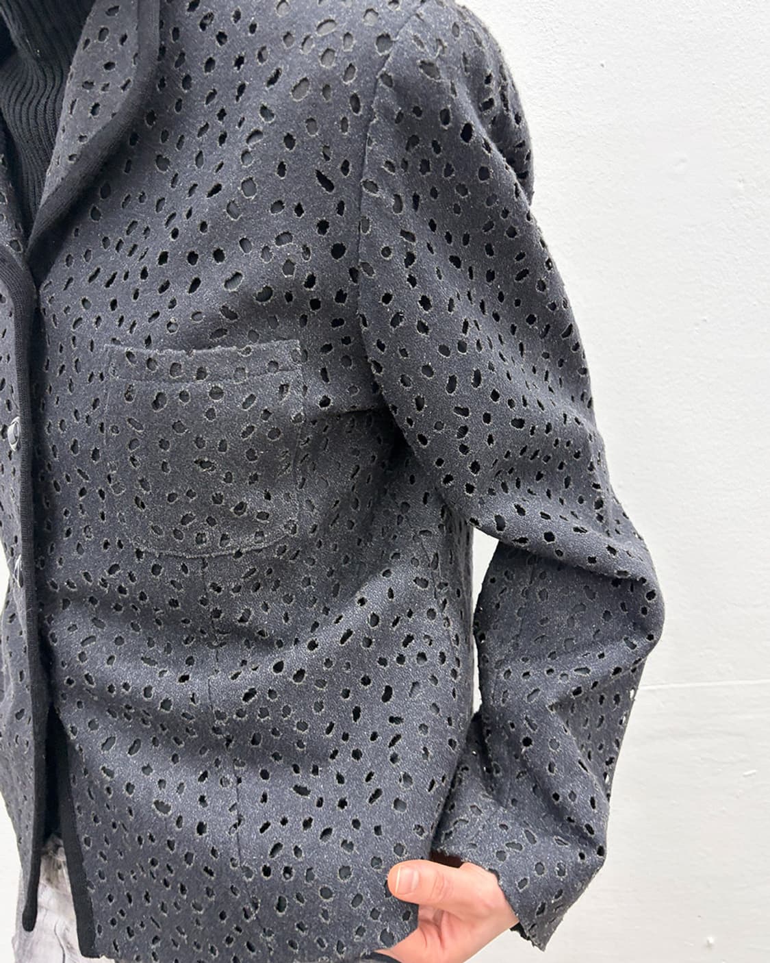 빈티지 펀칭 자켓 상품이미지5