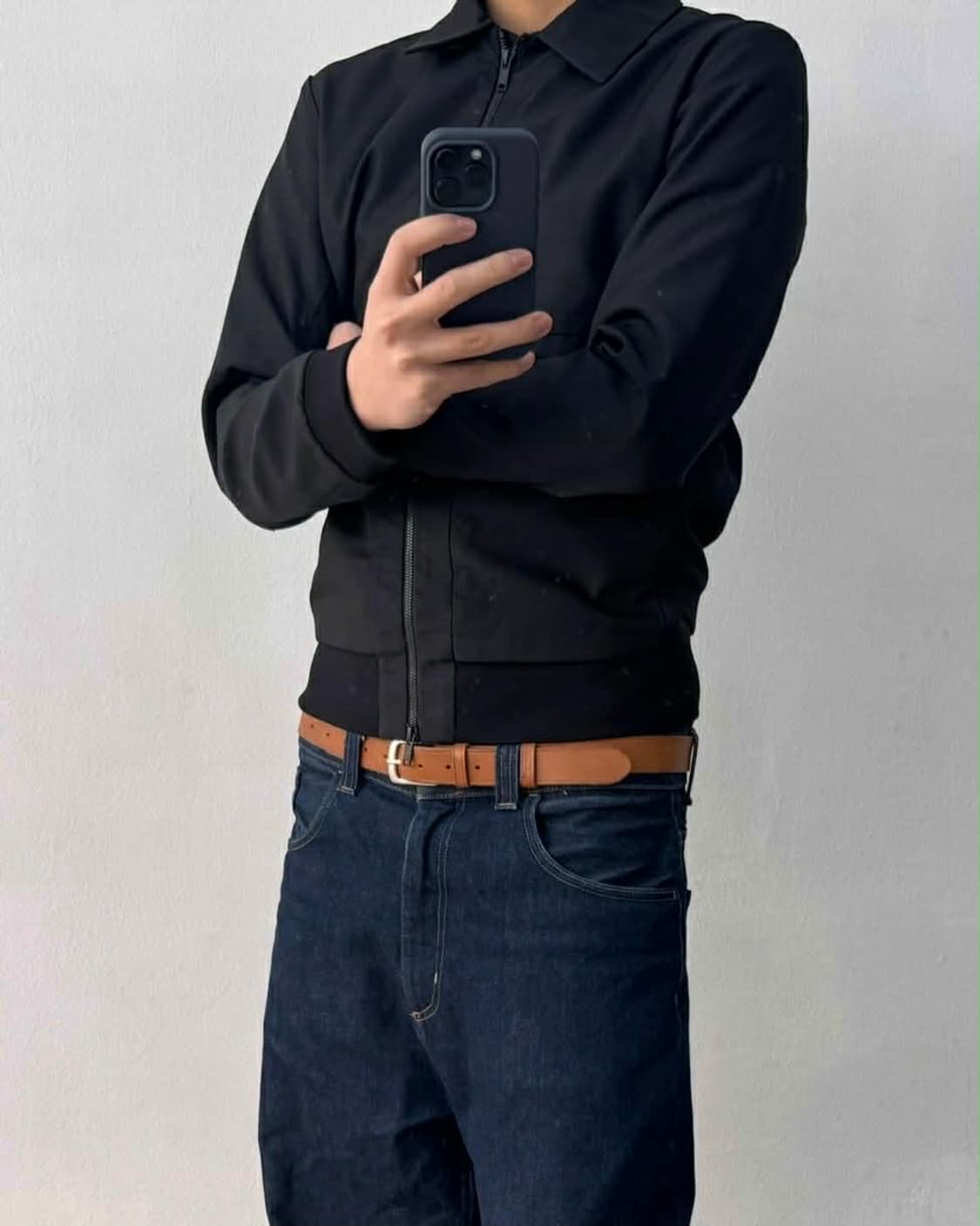 [S] 띠어리 매장판 나일론 블루종 집업 자켓 상품이미지3