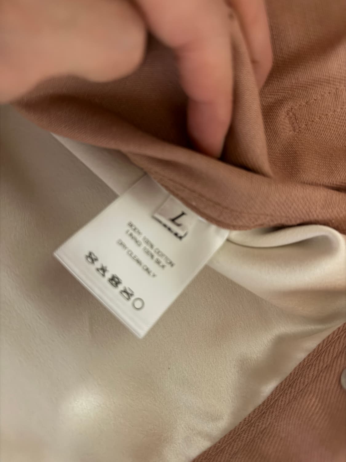 앙팡리쉬데프리메 핑크 데님 자켓 상품이미지3