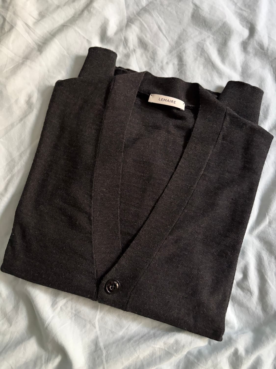 르메르 트위스티드 가디건 앤트러사이트 상품이미지2