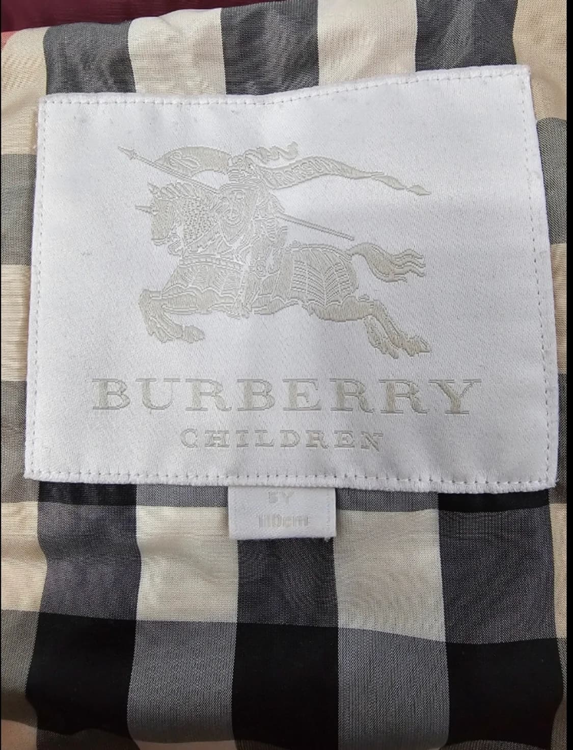 버버리 키즈 패딩 ~5Y 110cm 상품이미지8