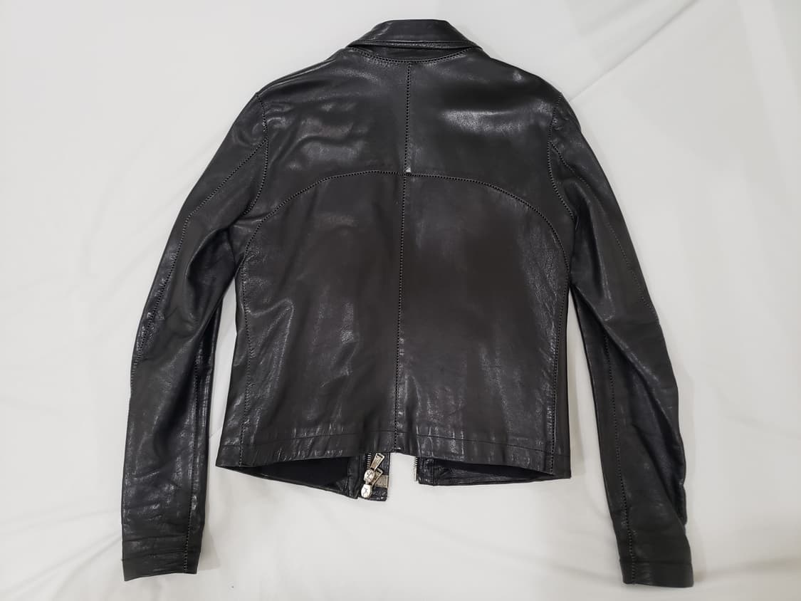 10sei0otto 스카스티치 카프스킨 레더 자켓 (CCP오마주) 상품이미지2