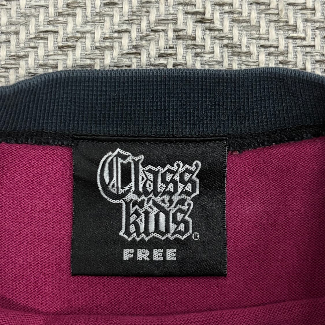 클래스킥스 배색 레글런 롱슬리브 v1200 상품이미지5