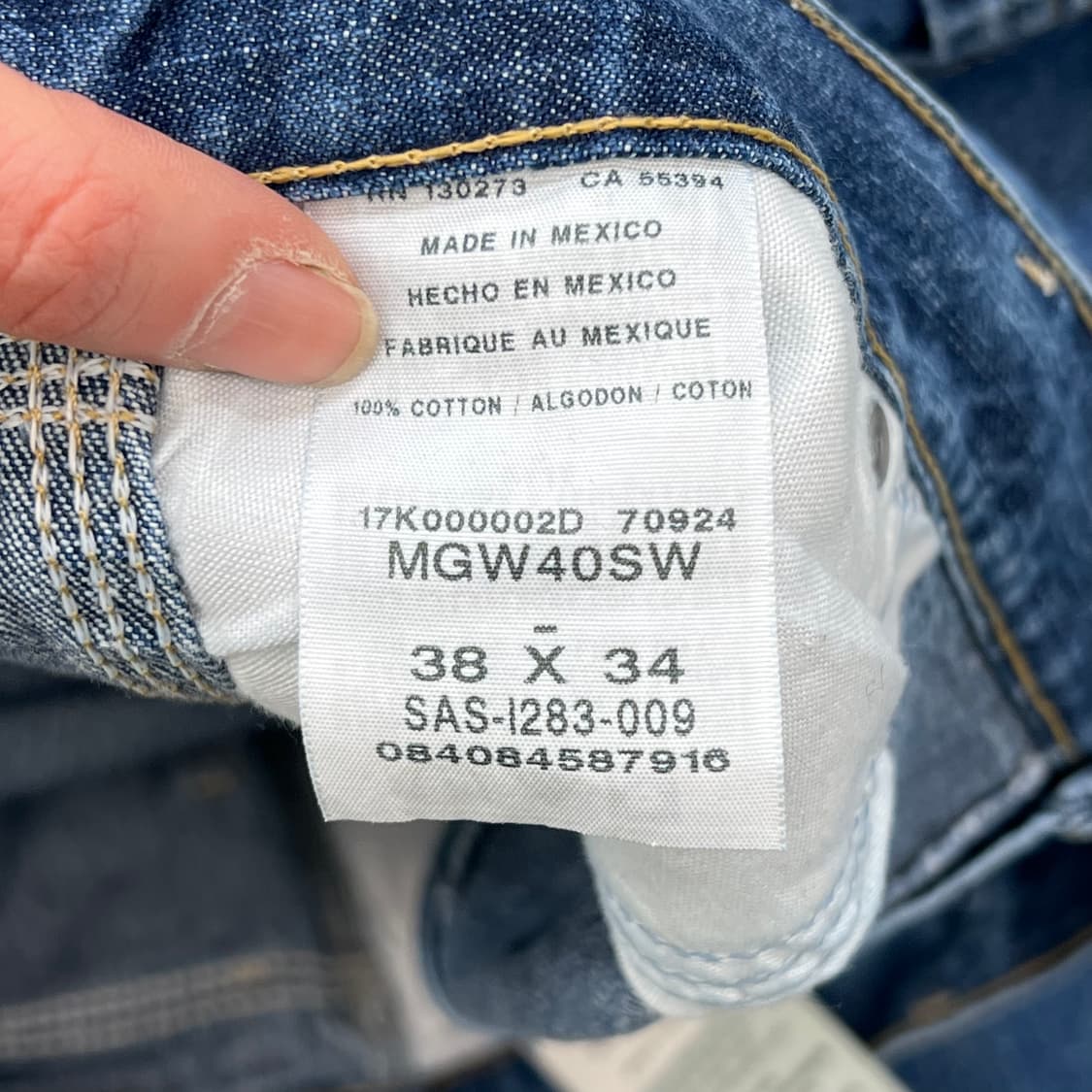 랭글러 카펜터 데님팬츠 r2209 상품이미지8