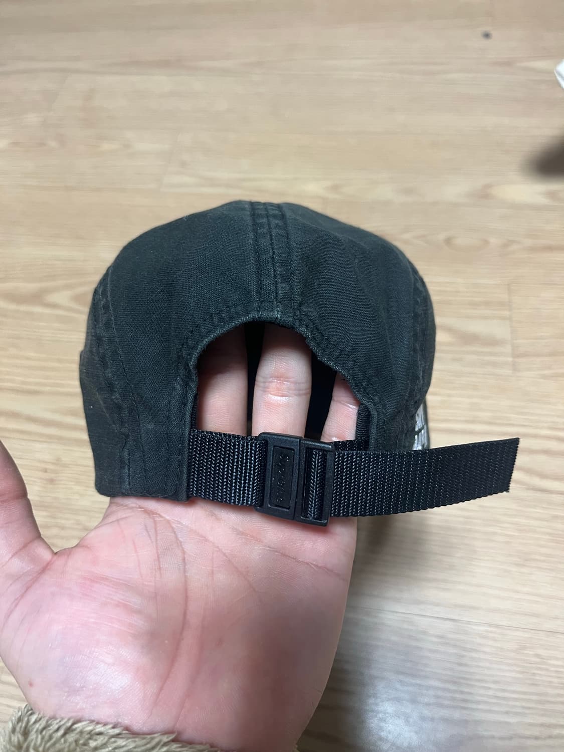 22fw 슈프림 캠프캡 모자 블랙 상품이미지4