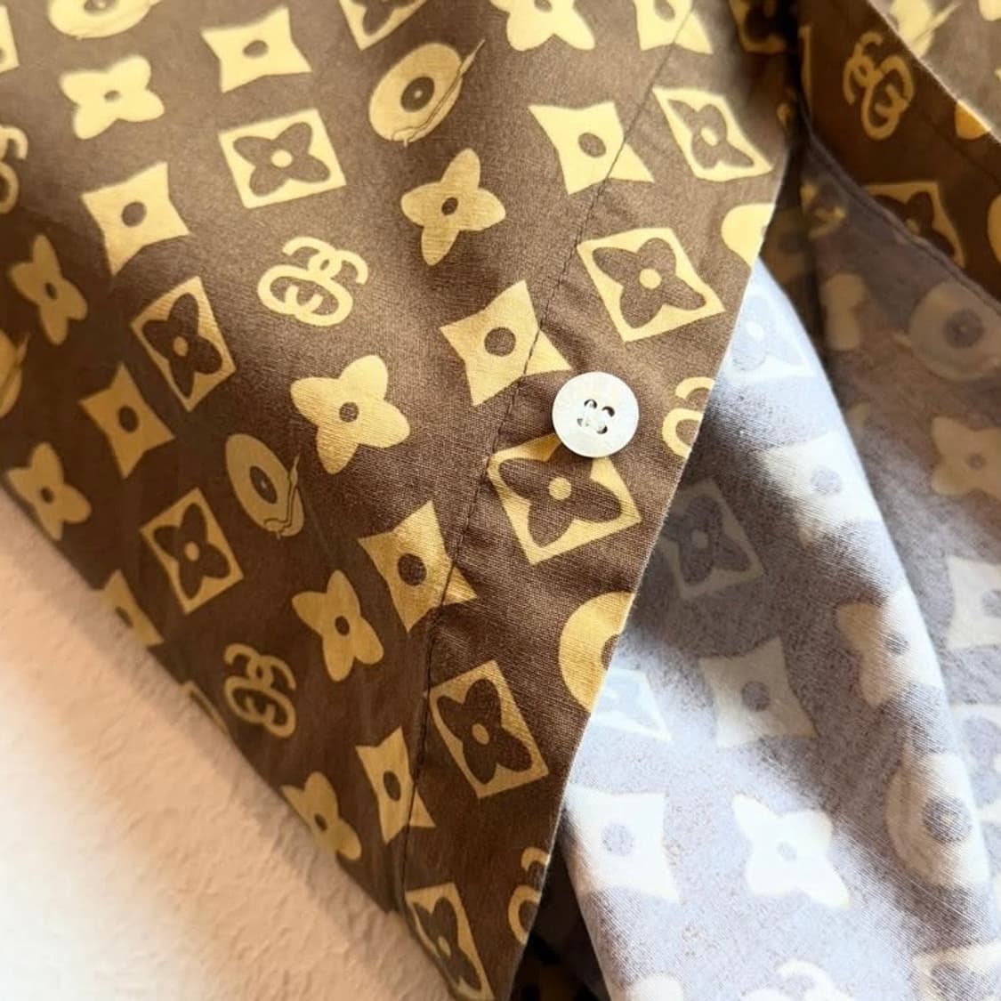 90‘s 스투시 모노그램 셔츠 상품이미지5